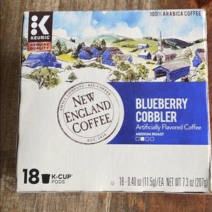 New England Blueberry Cobbler k cup coffee